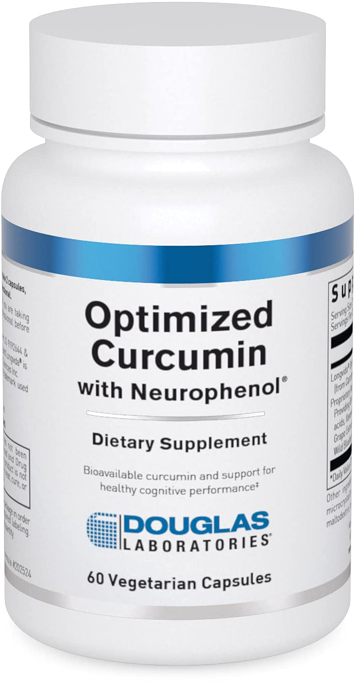 Douglas Laboratories Optimized Curcumin with Neurophenol | Supports Healthy Brain | 60 Capsules