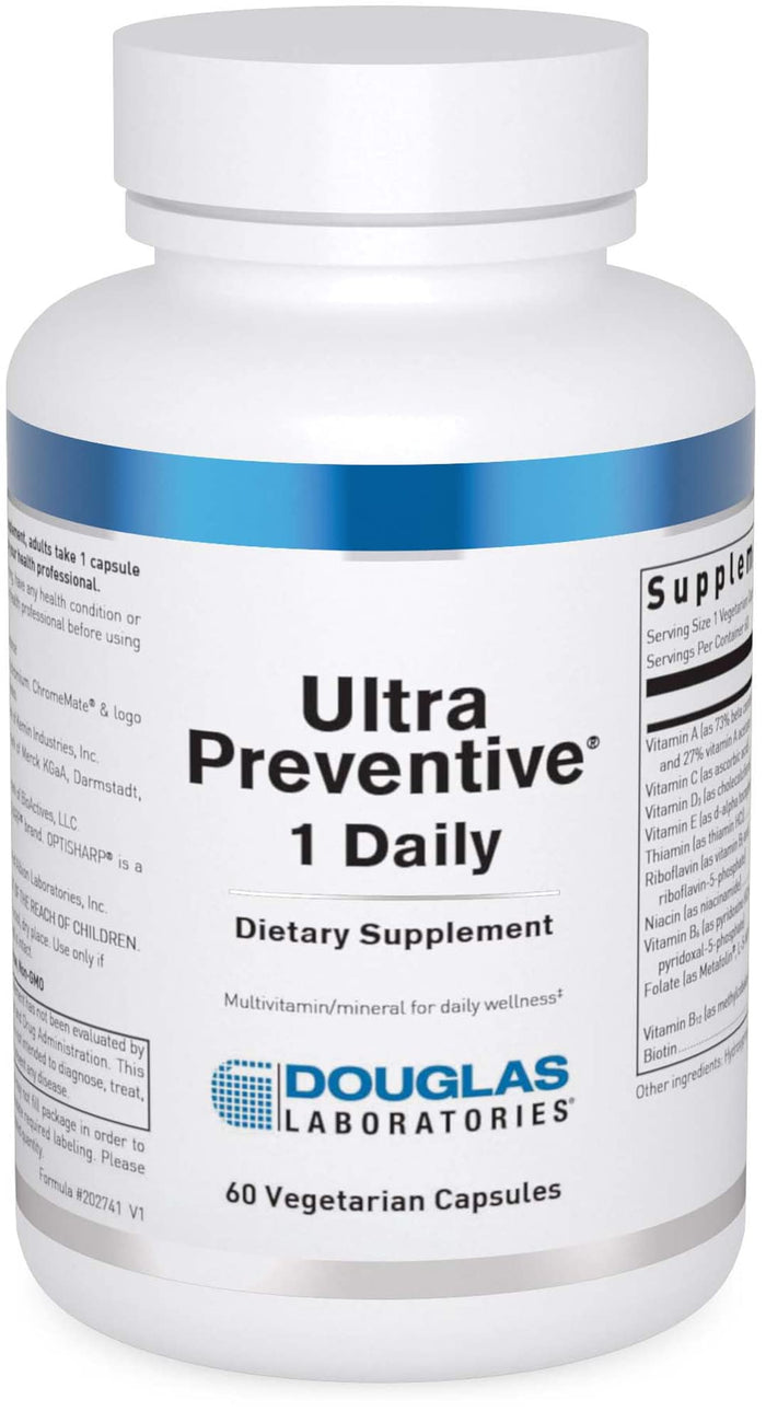 Douglas Laboratories Ultra Preventive 1 Daily – Multivitamin and Mineral (60 Capsules)