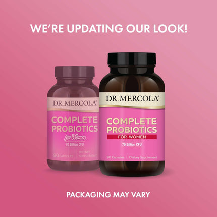 Dr. Mercola Complete Probiotics for Women – Gut, Vaginal & Immune Health (90 Capsules)
