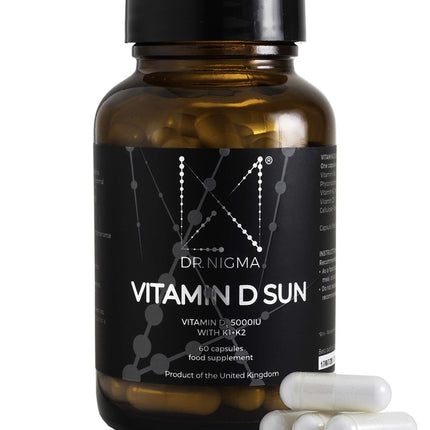 DR. NIGMA Vitamin D Sun | Vitamin D3 5000 IU Capsules