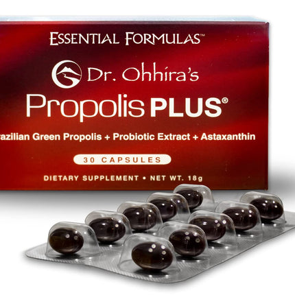 Dr. Ohhira's Propolis Plus 30 Capsules – Brazilian Green Propolis Immune Support