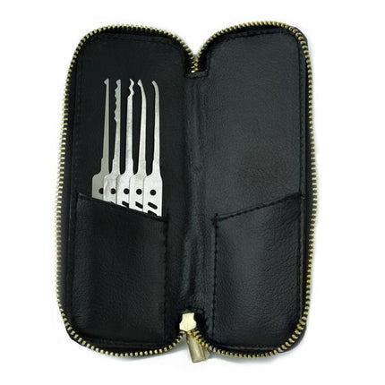 SERENITY Beginners Lock Pick Set + Leather Wallet