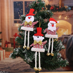 Christmas Decorative Small Pendant Window Layout