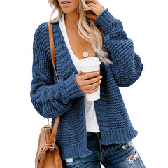 Autumn And Winter Knitted Cardigan For Women