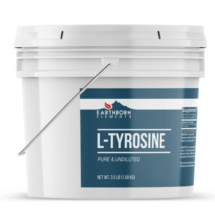 Earthborn Elements L-Tyrosine Powder – 1 Gallon, Pure & Undiluted