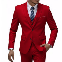 European And American Men's New Business Casual Suit Set