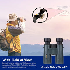 PRAKTICA Pioneer R 8x42mm Binoculars - Blue