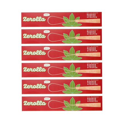 Eco Biobased Bamboo Tongue Scraper