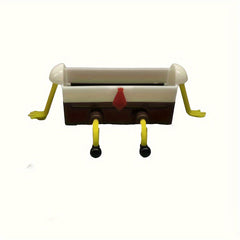 1pc Cartoon Sponge Drain Rack - Plastic Hanging Shower Storage Organizer with Special Features for Bathroom, Kitchen, and Coffee Bar Accessories - Lightweight, No Installation Required, Electricity-Free, Shower Caddies