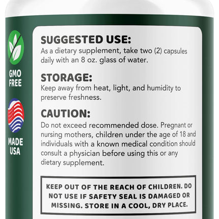 (5 Pack) Eden Capsules | All Natural Daily Wellness Support - 300 Capsules