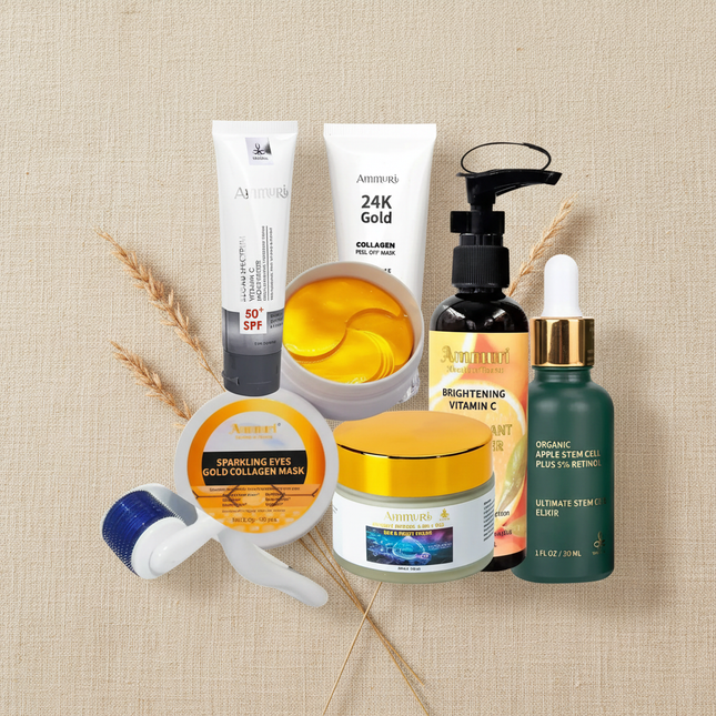 Anti-Ageing Skincare Package for Wrinkles & Fine Lines – 40+ | Ammuri