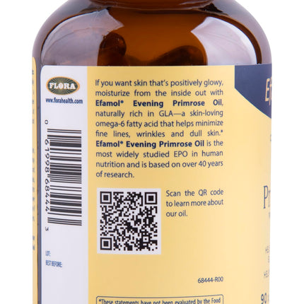 Efamol Evening Primrose Oil 90 Softgels – Skin Moisture, Elasticity & Firmness | 11% GLA