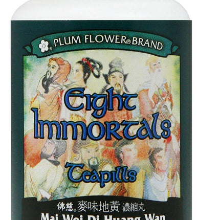 Eight Immortals Teapills (Mai Wei Di Huang Wan) – 200 ct by Plum Flower