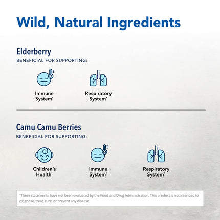 Elder-C Elderberry Concentrate 60 Caps - Immune Support - Oreganol P73 - Non-GMO & Gluten Free