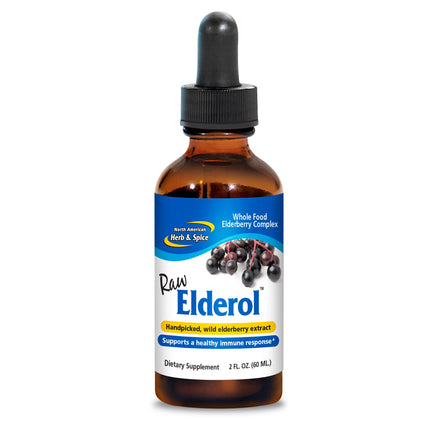 Elderol Mineral Supplement 2 oz – North American Herb & Spice Elderberry Extract
