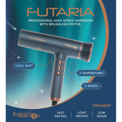 Professional Head Jog Hairdryer Futaria Twilight