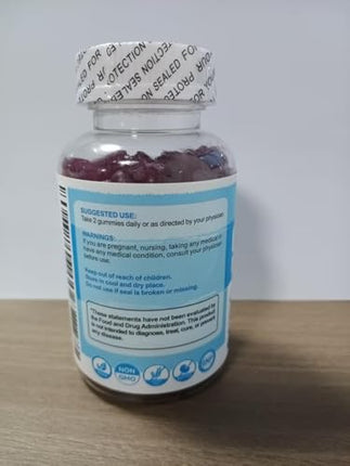 ElevateLife Creatine Monohydrate Gummies – Muscle Strength & Energy (Blueberry, 90 Count)