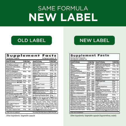 EMERALD LABS Complete Clinical Multi - Multivitamin for Gut Health & Immune Support | 120 Veg Capsules
