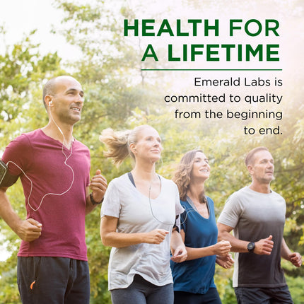 EMERALD LABS Men's 45+ Clinical Multi – Multivitamin for Bone & Heart Health | Gluten-Free & Vegetarian | 120 Veg Capsules