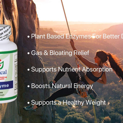 Empirical Labs Omnizyme 180 Caps | Plant Enzyme Digestive Support