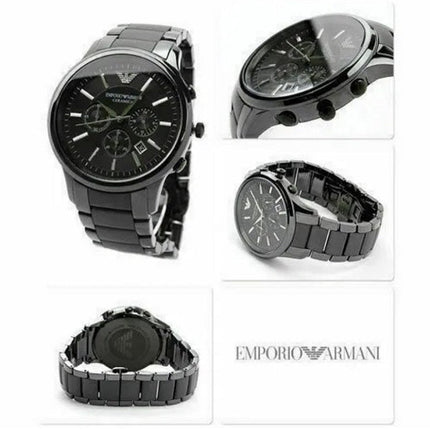 Emporio Armani AR1451 Ceramica Men's Black Ceramic Watch