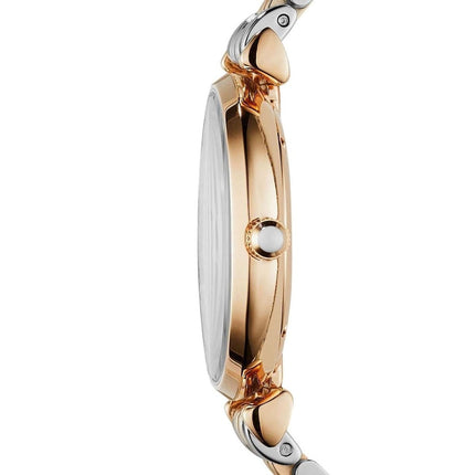 Emporio Armani AR1840 Gianni T-Bar Women's Two-Tone Watch