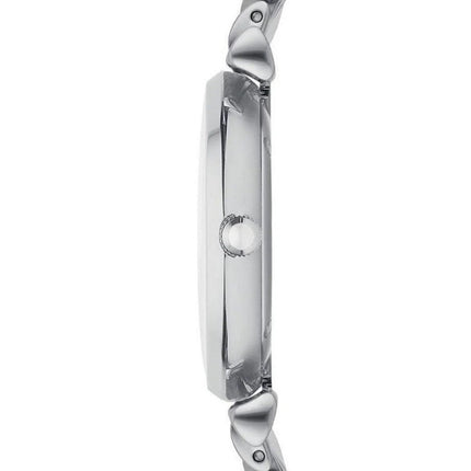Emporio Armani AR1908 Gianni T-Bar Women's Silver Watch