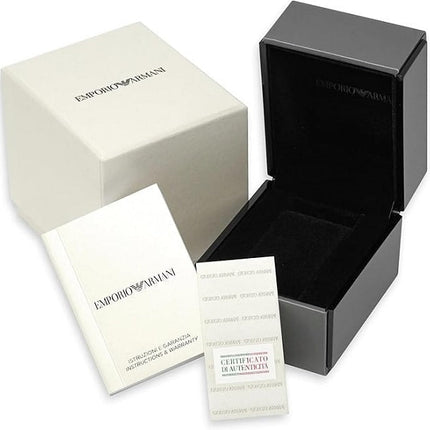 Emporio Armani AR1925 Gianni T-Bar Women's Silver Watch