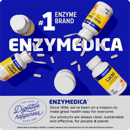 Enzymedica Organic Vitamin D3+K2 5,000 IU / 90 mcg MK-7 – Vegan, Shiitake & Prebiotic Fiber (60 Count Pack of 2)