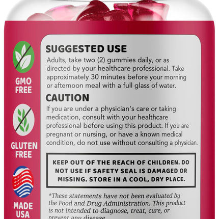 (2 Pack) Eros Bites Gummies - Original Formula - Maximum Strength - 120 Gummies for 2 Months