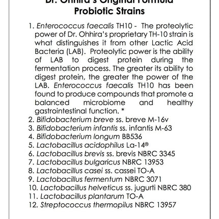 Essential Formulas Dr. Ohhira’s Probiotics Original Formula – 100 Capsules