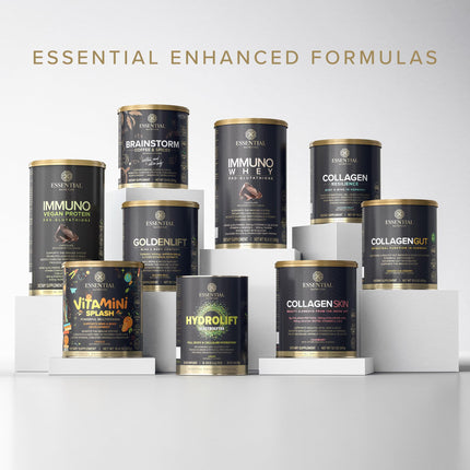 Essential Nutrition Golden Lift - Golden Milk Powder (Vegan) 7.4 oz | Turmeric, Saffron & Spices