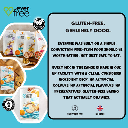 EverFree Gluten-Free Cookie Mix - 350g | Pack of 3