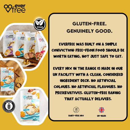 EverFree Gluten-Free Sourdough Bread Mix - 350g | Pack of 3