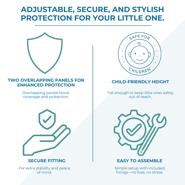 Extendable Baby Fireguard