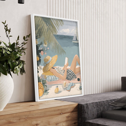 Extra Large Pictures For Living Room | Set of 3 Italian Lifestyle Wall art Prints