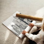 Unframed / A4 8.27 x 11.69 in / 21 x 29.7 cm / Satin Photo paper 280 gsm
