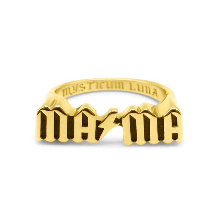 Gold MAMA Ring