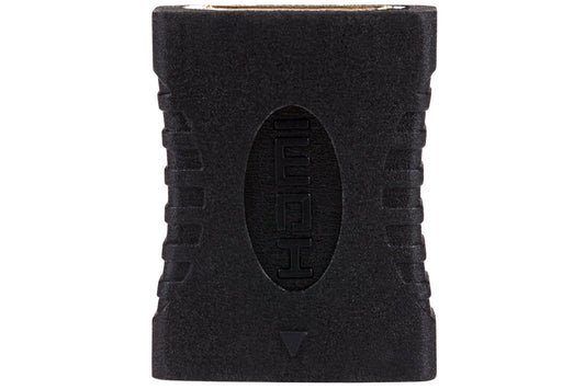 Maplin Premium HDMI Female to HDMI Female Coupler - Black