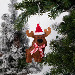 Christmas Cute Fashion Reindeer Shape Pendant