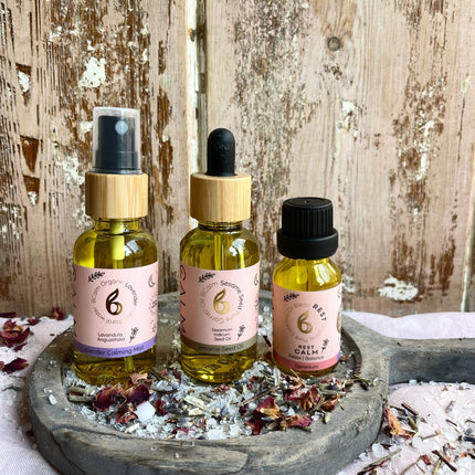 Personalised Face Care Set 30ml – Choose Your Carrier Oil, Mist & Essential Oil Blend for Skincare & Glow