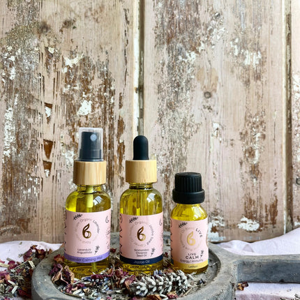 Personalised Face Care Set 30ml – Choose Your Carrier Oil, Mist & Essential Oil Blend for Skincare & Glow