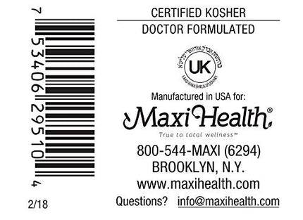 Maxi Health Omega Yums 1000 – Kid-Friendly Fruity Burst Omega-3 Gummies (110 Softgels) | Kosher