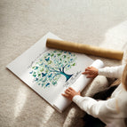 Unframed / A4 8.27 x 11.69 in / 21 x 29.7 cm / Satin Photo paper 280 gsm