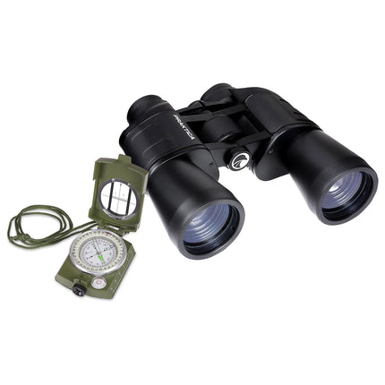 PRAKTICA Falcon 7x50mm Porro Prism Field Binoculars - Black