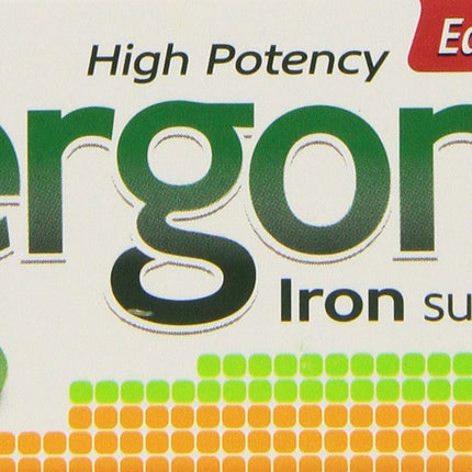 Fergon Iron Supplement – Iron Tablets, 100 Count (Pack of 3)