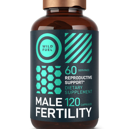 Fertility Supplements for Men – Prenatal Vitamin with Maca, Ashwagandha & Zinc | 120 Caps