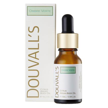 Organic Citrus Scented Argan Body Oil 15ml | Hydrating and revitalising with pure essential oils
