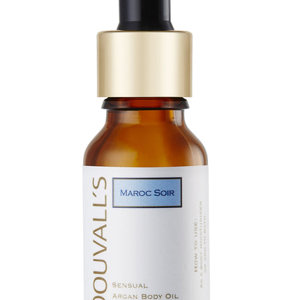 Organic Sensual Scented Argan Body Oil 15ml | Hydrating and revitalising with pure essential oils