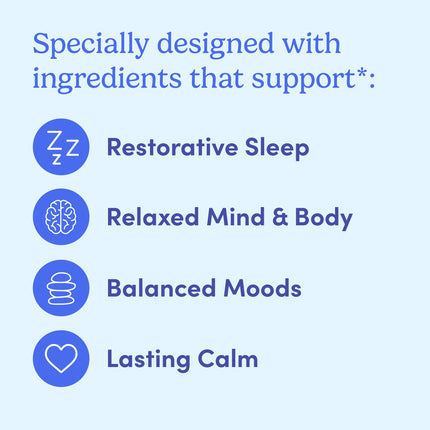 First Day Women’s Nighttime Reset Calming Magnesium Gummies – Sleep Support, Calm Mood & Energy – No Melatonin – 30-Day Supply